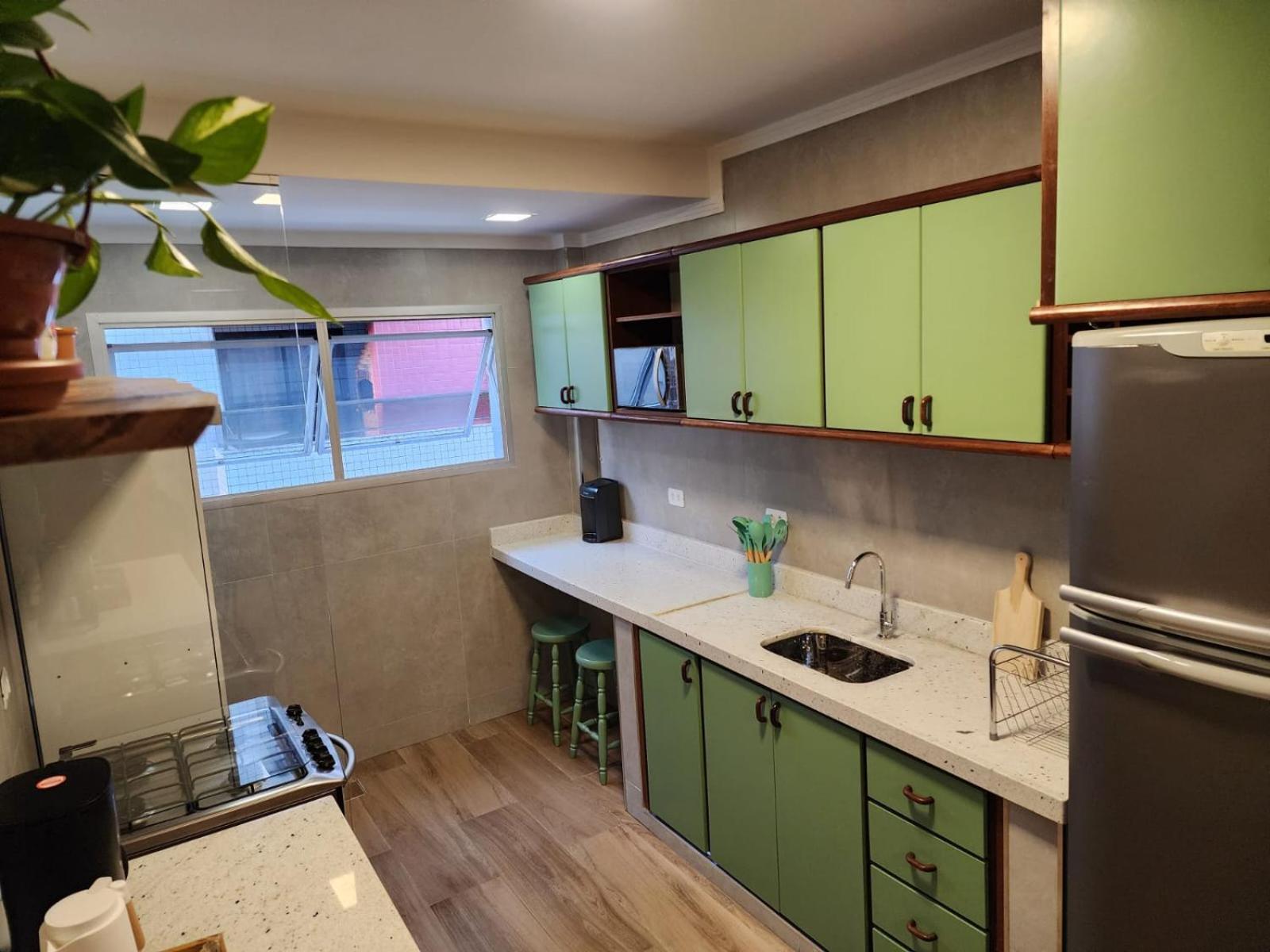 Apartamento Ape Majestoso - 100m Grande, Terraco Com Churrasqueiras E Linda Vista Mar